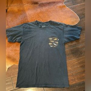 Men's Bohnam Co. T-shirt with Fish Print Pocket